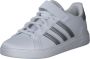 Adidas Sportswear Grand Court 2.0 EL sneakers wit zilver Imitatieleer 35 1 2 - Thumbnail 4