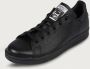Adidas Stan Smith J Lage sneakers Leren Sneaker Meisjes Zwart - Thumbnail 6