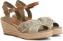 Tommy Hilfiger FW0FW06297 Tommy Webbing Low Wedge Sandal Q1 - Thumbnail 14