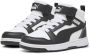Puma Rebound V6 Mid sneakers wit zwart Imitatieleer Meerkleurig 32 5 - Thumbnail 7
