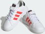 Adidas Sportswear Grand Court 2.0 EL sneakers wit zilver Imitatieleer 35 1 2 - Thumbnail 15