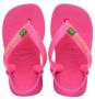 Havaianas Baby Brasil Logo II Meisjes Slippers Pink Flux - Thumbnail 6