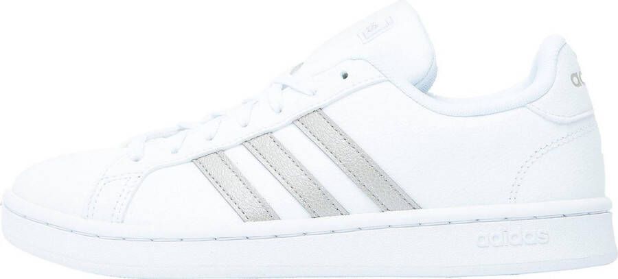 Adidas Grand court sneakers wit zilver dames