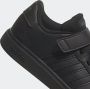 Adidas Core adidas Sportswear Grand Court Schoenen met Elastische Veters en Klittenband Kinderen Zwart - Thumbnail 8