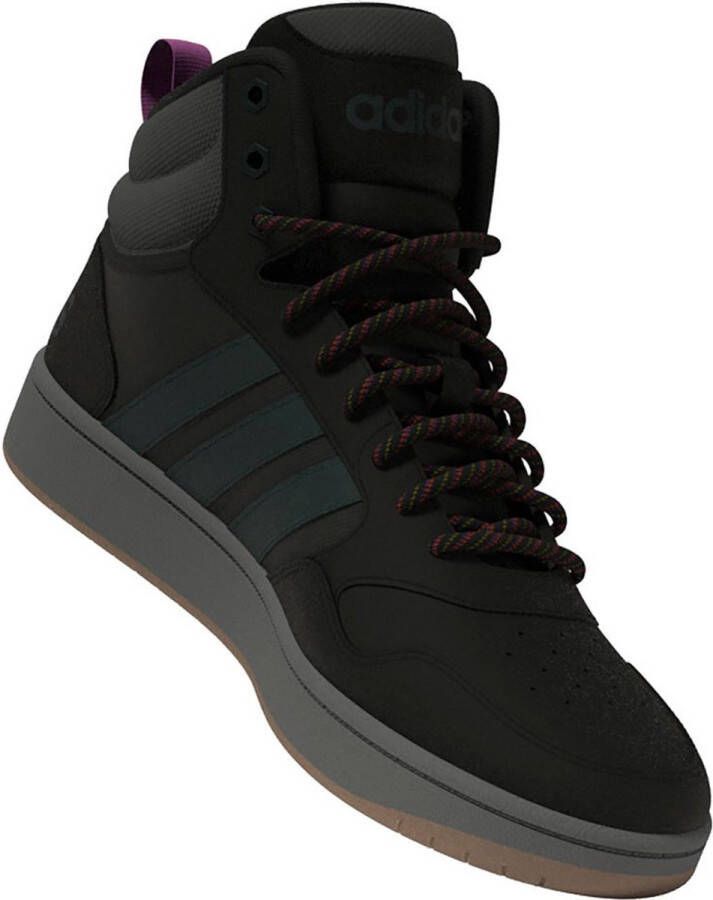 Adidas Sportswear Hoops 3.0 Mid Wtr Basketbal Schoenen Black Heren