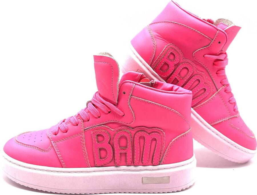 Bam Sneaker mid 27 Kinderen Roze
