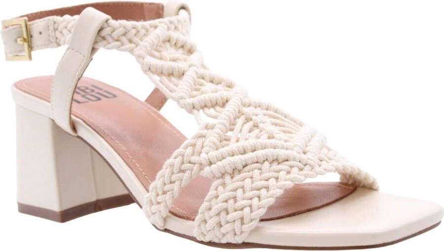 Bibi Lou Hoge hak sandalen voor vrouwen Beige Dames