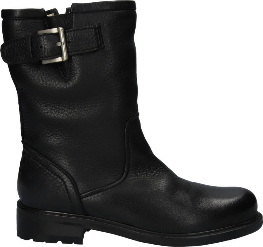 Blackstone Sl14 Black Womens Boot Sheepskin Zwart Dames