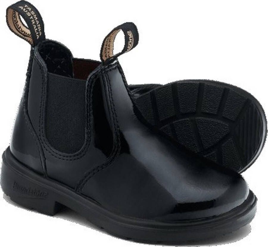 Blundstone Kids Stiefel Boots #2255 Black Patent Leather (Kids)-K11UK