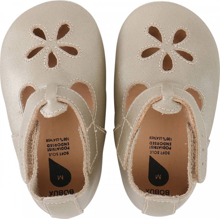 Bobux Soft Soles Gold girl sandal