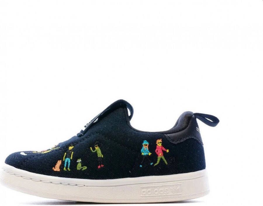 Adidas Originals Stan Smith 360 I Kinder Mode sneakers zwart