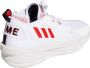 Adidas Performance Dame 8 J De schoenen van het basketbal Gemengd kind Witte - Thumbnail 9