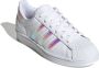 Adidas Witte Superstar J Sneakers met Holografische Accenten Wit - Thumbnail 13