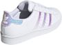 Adidas Witte Superstar J Sneakers met Holografische Accenten Wit - Thumbnail 8