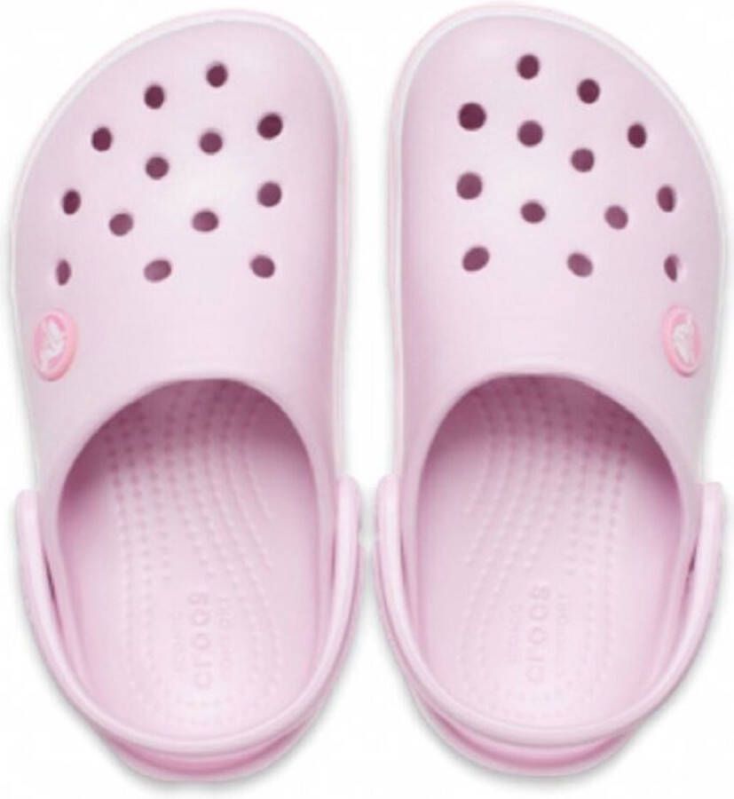 Crocs Kid's Crocband Clog Sandalen maat C11 roze purper - Foto 3