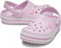 Crocs Kid's Crocband Clog Sandalen maat C11 roze purper - Thumbnail 5