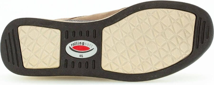 Gabor rollingsoft sensitive 76.958.40 dames wandelsneaker beige