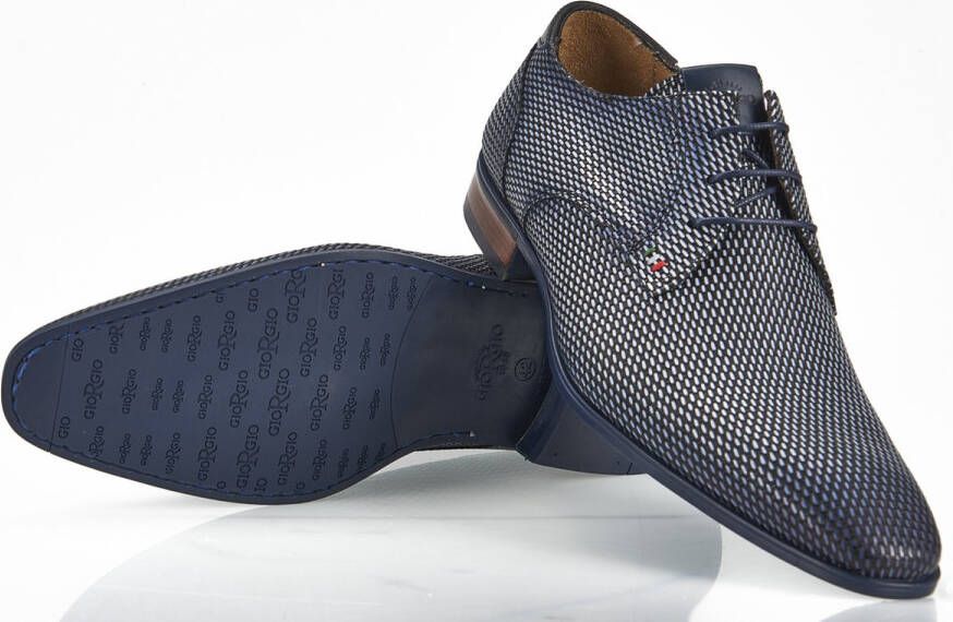 Giorgio 964180 Nette schoenen Veterschoenen Heren Blauw - Foto 15