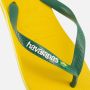 Havaianas Brasil Logo teenslippers geel groen Jongens Meisjes Rubber 35 36 - Thumbnail 11