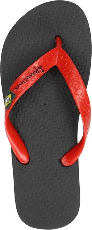 Ipanema Classic Brasil Kids slipper voor en black red - Foto 9