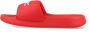 Lacoste Slippers Serve Slide 1.0 Heren Rood Wit - Thumbnail 8