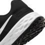 Nike Revolution 6 Flyease PS Hardloopschoenen Black White Dk Smoke Grey Kinderen - Thumbnail 7