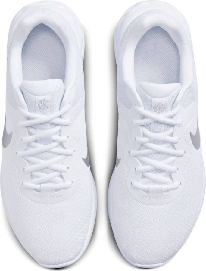 Nike Revolution 6 hardloopschoenen voor dames (straat) Wit - Foto 6