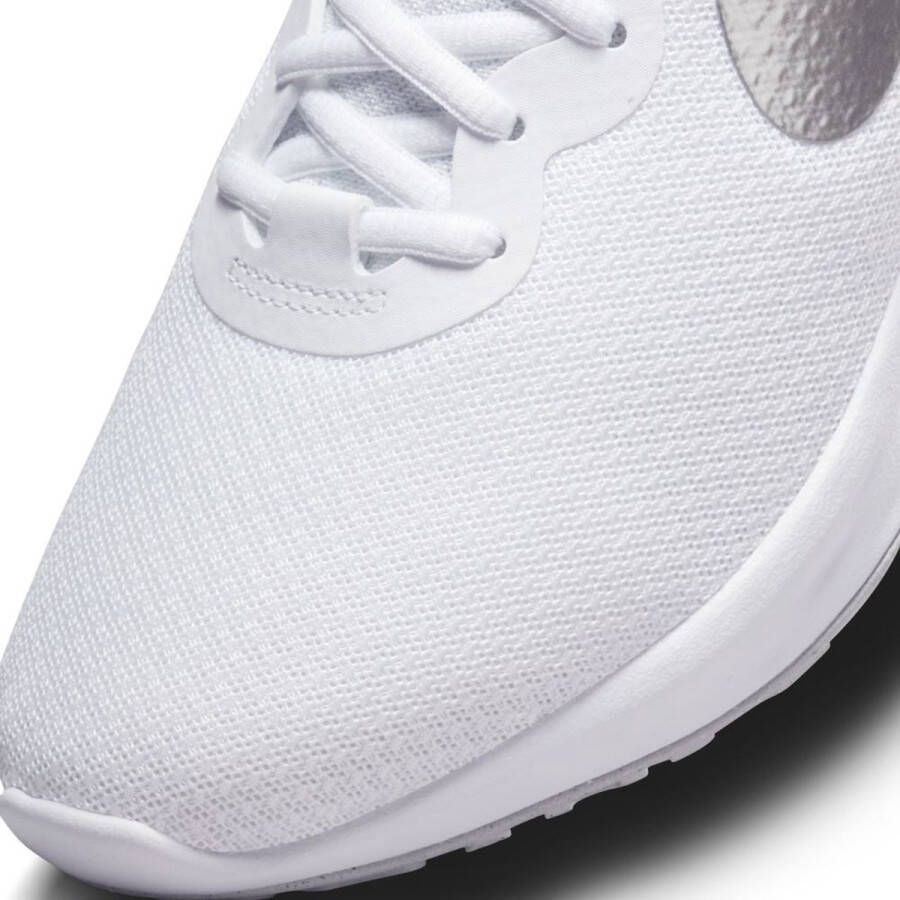 Nike Revolution 6 hardloopschoenen voor dames (straat) Wit - Foto 8