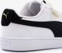 PUMA Shuffle V PS Unisex Sneakers White- Black- Team Gold - Thumbnail 12