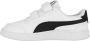 PUMA Shuffle V PS Unisex Sneakers White- Black- Team Gold - Thumbnail 14