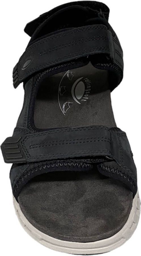 Gabor Rollingsoft -Heren zwart sandalen