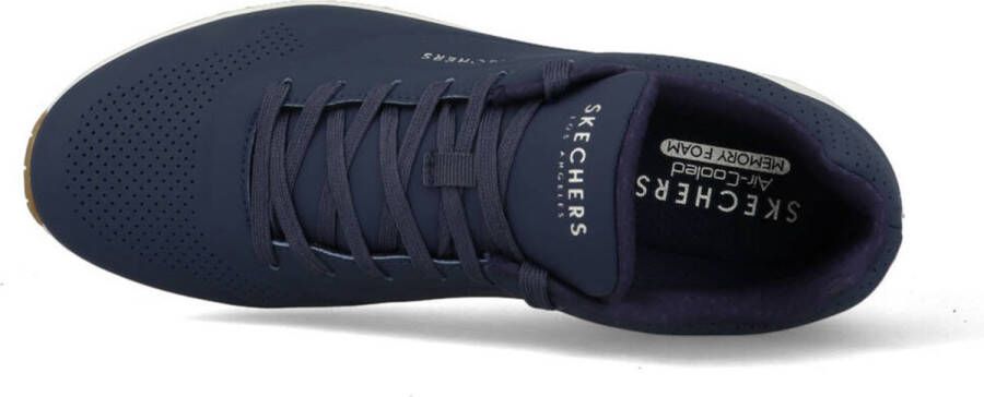 Skechers Uno Stand On Air Heren Sneakers Donkerblauw