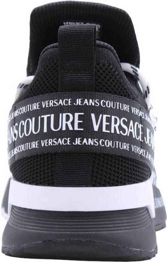 Versace Jeans Couture Dynamic Lage Zwarte Sneakers voor Heren Black Heren - Foto 6