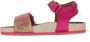 VINGINO Tavi leren sandalen roze metallic Leer Meerkleurig 26 - Thumbnail 8