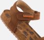 VINGINO Xavi leren sandalen bruin Leer Effen 27 - Thumbnail 12