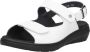 Wolky 0410330 Corfu Martinica Lthr White-sandalen losvoetbed-sandalen - Thumbnail 8