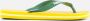 Havaianas Brasil Logo teenslippers geel groen Jongens Meisjes Rubber 35 36 - Thumbnail 2