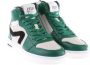 Hip leren sneakers groen Jongens Leer 37 - Thumbnail 2