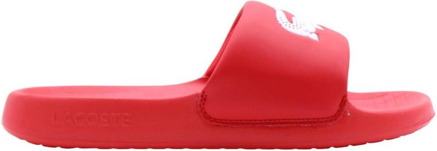Lacoste Slippers Serve Slide 1.0 Heren Rood Wit - Foto 2
