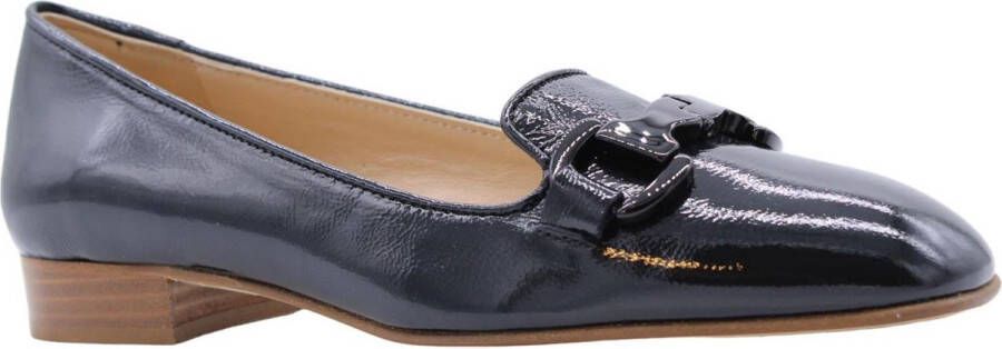 Luca Grossi Stijlvolle Tulle Loafers Blue Dames