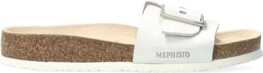 Mephisto Comfortabele dames slippers met Soft-Air technologie White Dames