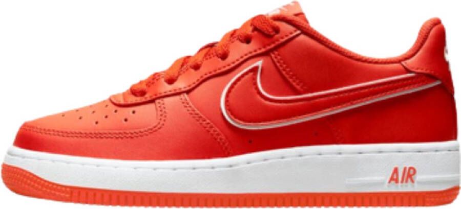 Nike Air Force 1 Picante Red Kinder Sneaker DX5805