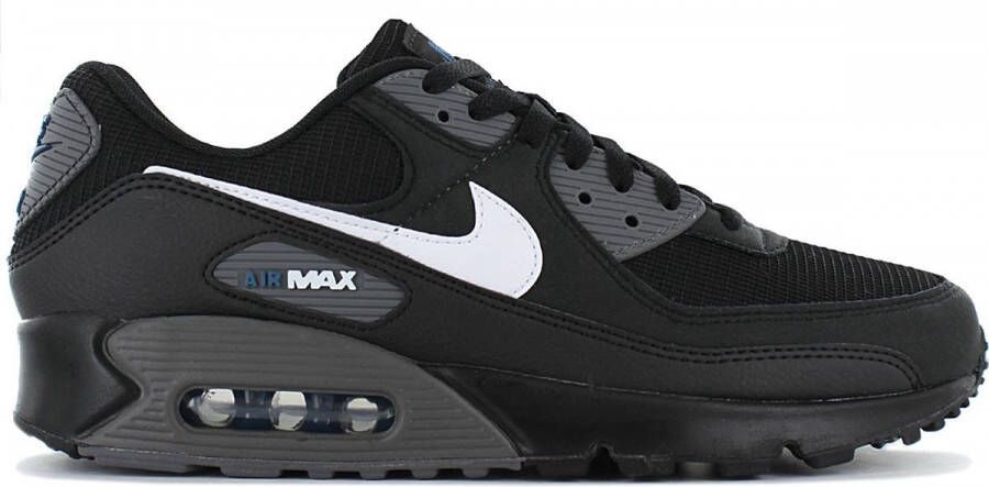 Nike Herenschoenen Air Max 90 Black Marina Iron Grey White- Heren Black Marina Iron Grey White