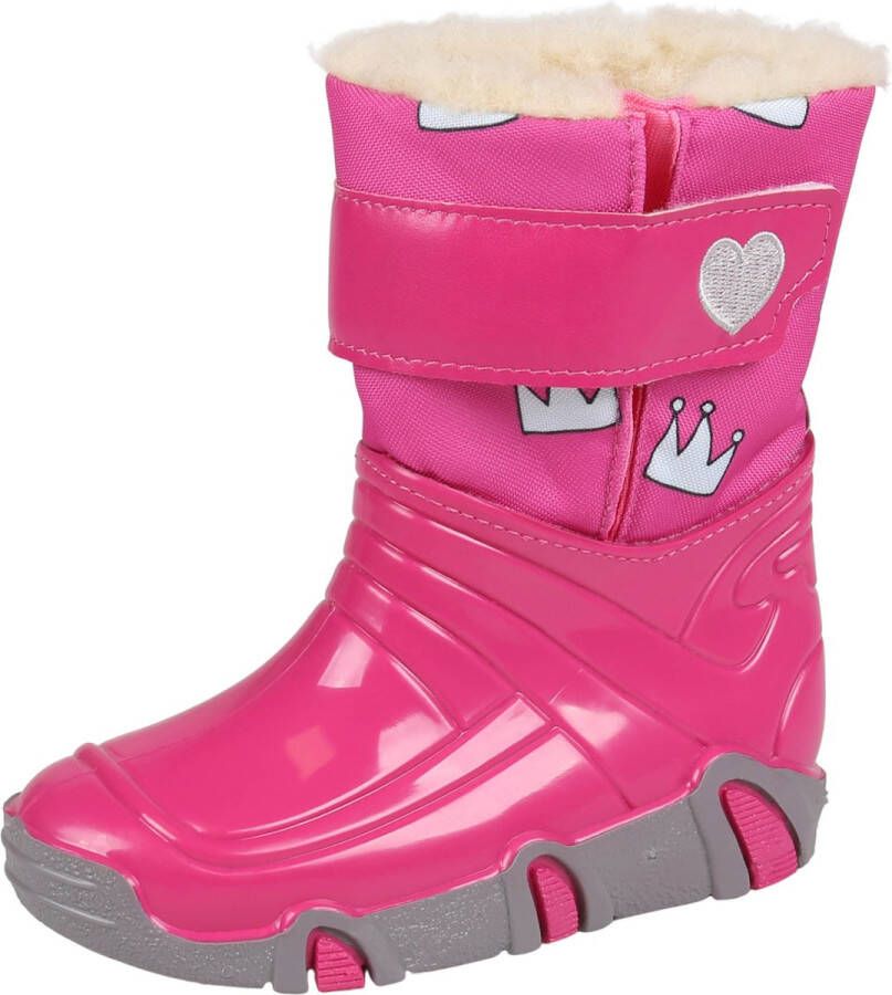 Produkt Roze snowboots voor meisjes klittenband warm comfortabel ZETPOL 27