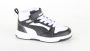 Puma Rebound V6 Mid sneakers wit zwart Imitatieleer Meerkleurig 32 5 - Thumbnail 12