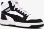Puma Rebound V6 Mid Jr White Black shadow Gray (gs) Fashion sneakers Schoenen weiß maat: 37.5 beschikbare maaten:37.5 38.5 39 - Thumbnail 9