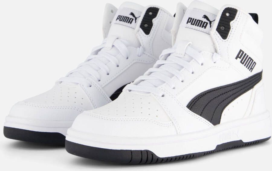 PUMA Rebound V6 Mid Jr FALSE Sneakers White- Black