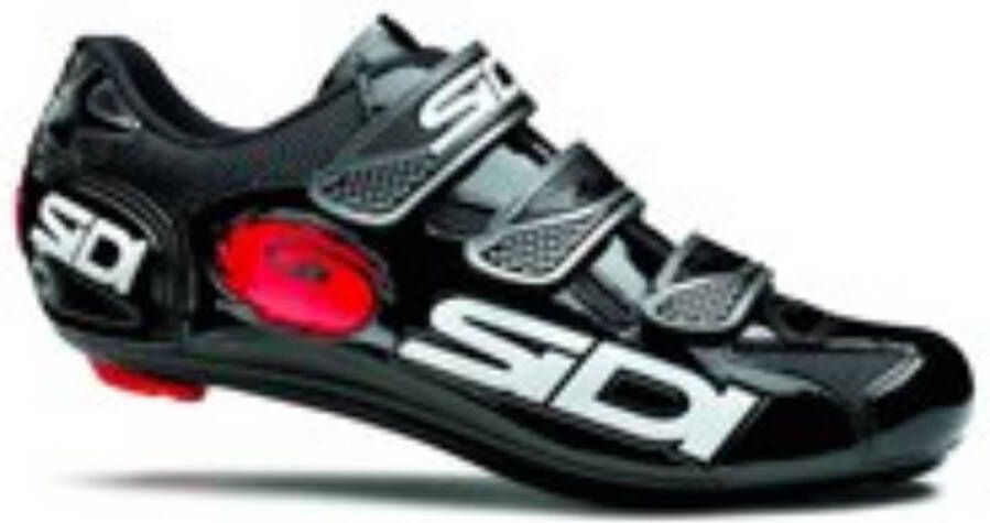 Sidi Scarpe Logo Racefietsschoenen Zwart Vernice