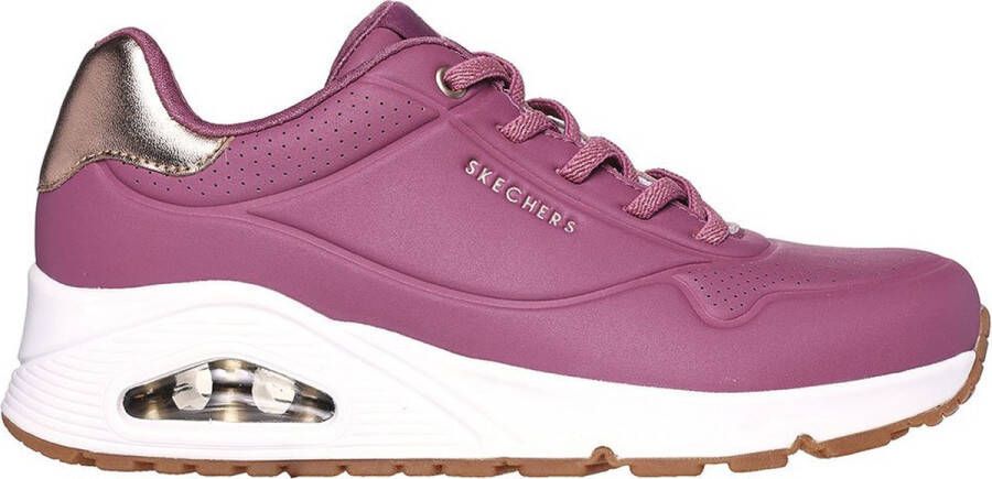 Skechers Uno Shimmer Away Sneakers Roze Vrouw