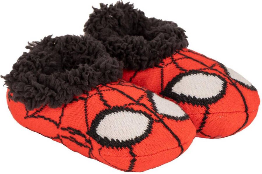 Spider-Man Spiderman Huissloffen Huissokken Sokken Sloffen Antislip Zool